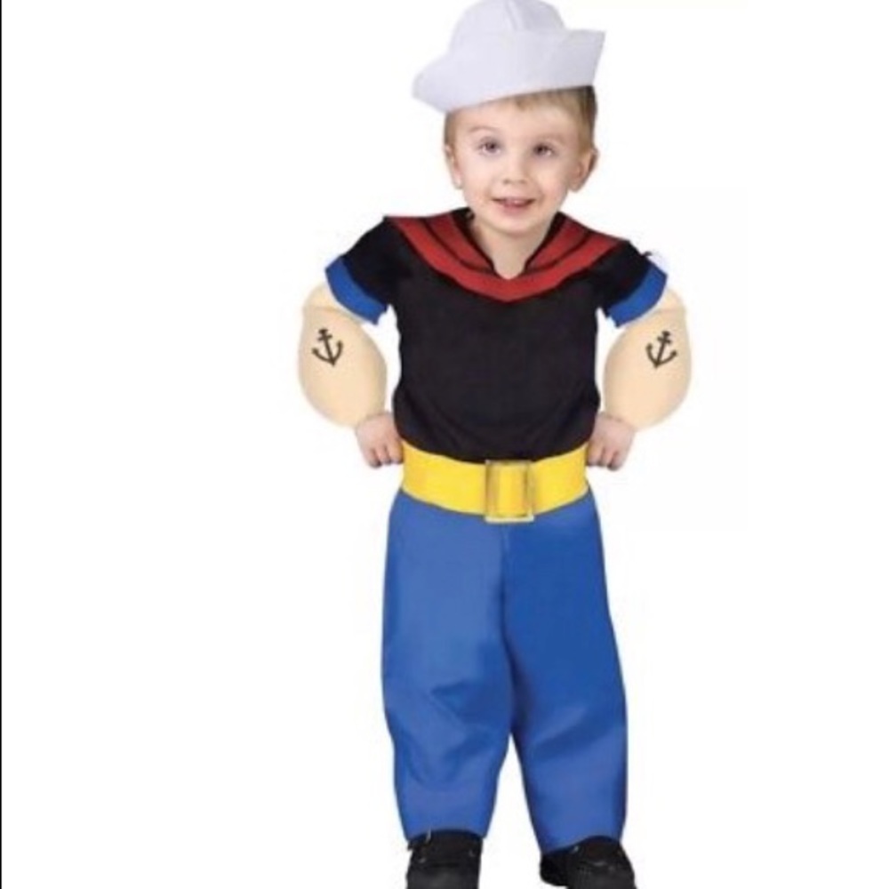 popeye the sailor man toddler 24-2t costume ❤️